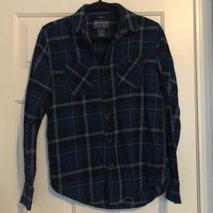 Black and Blue Flannel